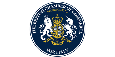 The British Chamber of Commerce for Italy logo